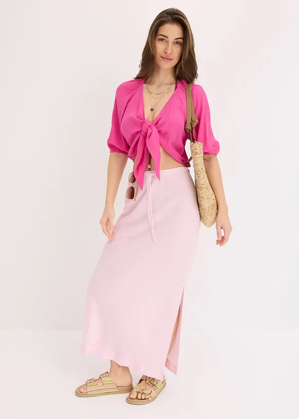 Jupe longue à fente, bonprix