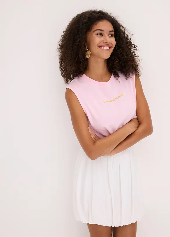 Jupe boule en viscose, bonprix