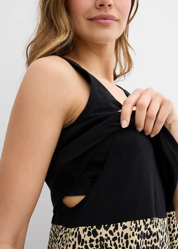 Robe de grossesse et d’allaitement en jersey coton, bonprix