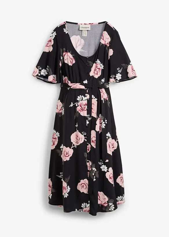 Robe de grossesse et d’allaitement en viscose tissée, bonprix