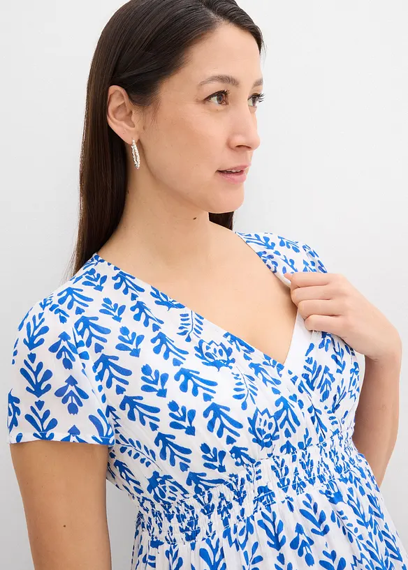 Robe de grossesse et d’allaitement en viscose fluide, bonprix