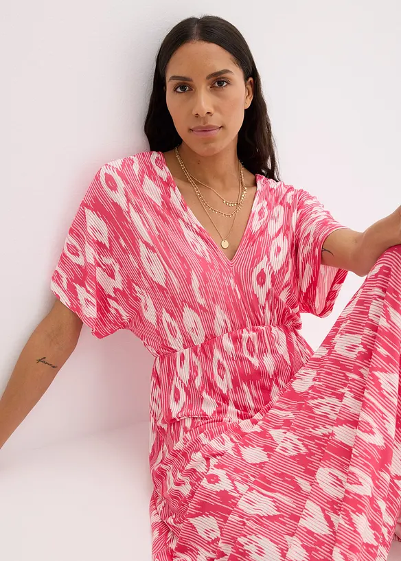 Robe longue en viscose douce et extensible, bonprix