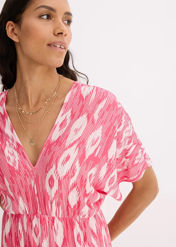 Robe longue en viscose douce et extensible, bonprix