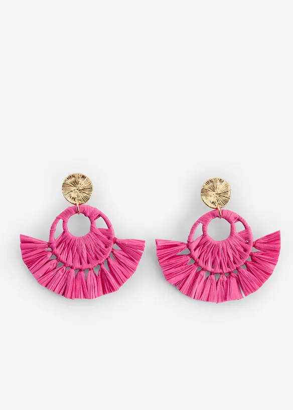 Boucles d’oreille aspect paille, bonprix