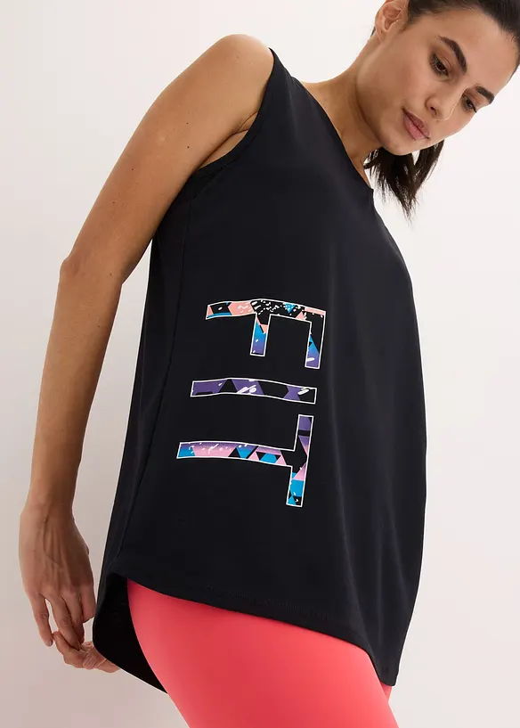 Lot de 2 T-shirts techniques à séchage rapide, bonprix