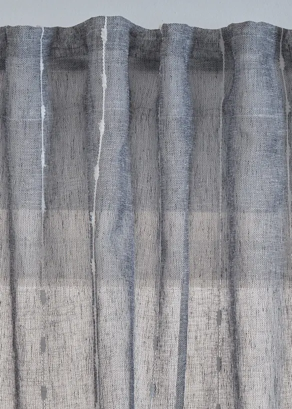 Rideau à rayures tissées (1 pce), bonprix