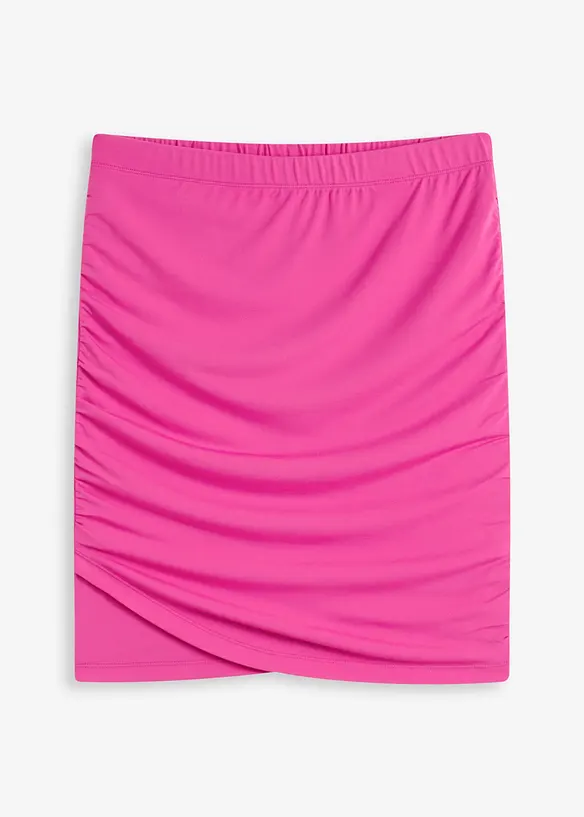 Mini-jupe à fronces, bonprix