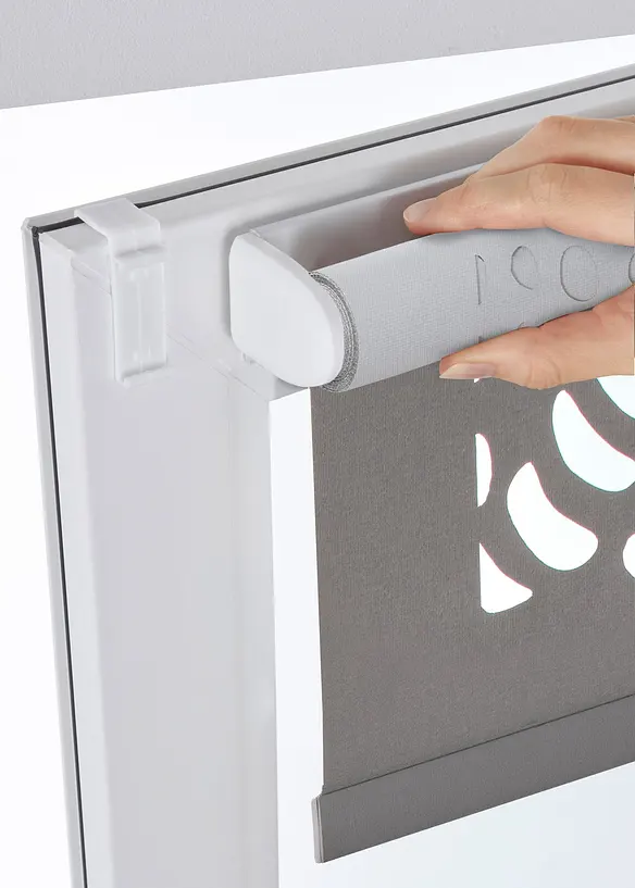 Store enrouleur brise-vue à bordure décorative, bonprix