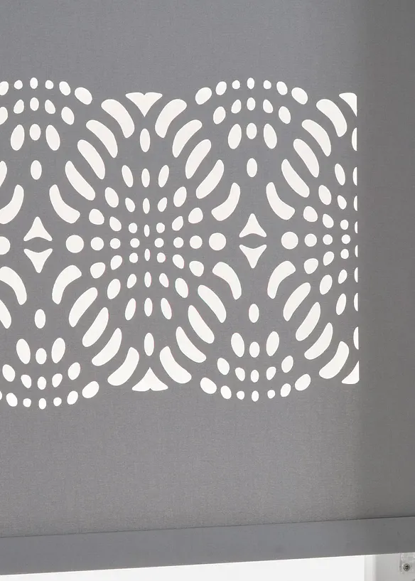 Store enrouleur brise-vue à bordure décorative, bonprix