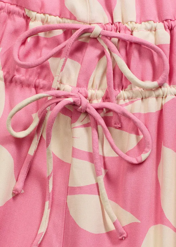 Robe à fines bretelles en viscose fluide, bonprix