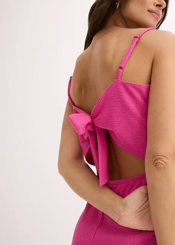 Robe en jersey avec nœud décoratif, bonprix