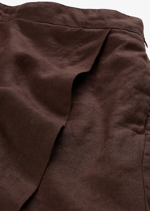 Jupe-short 100% lin, bonprix