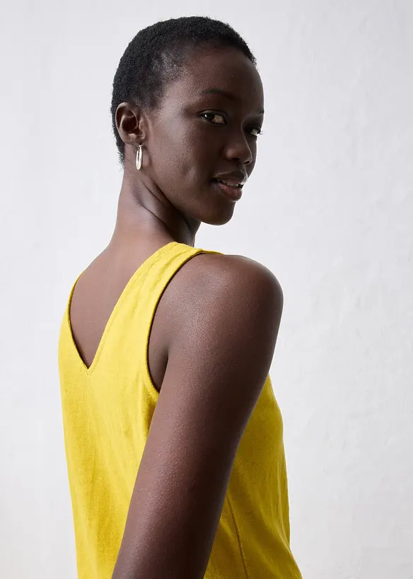 Débardeur en lin, bonprix