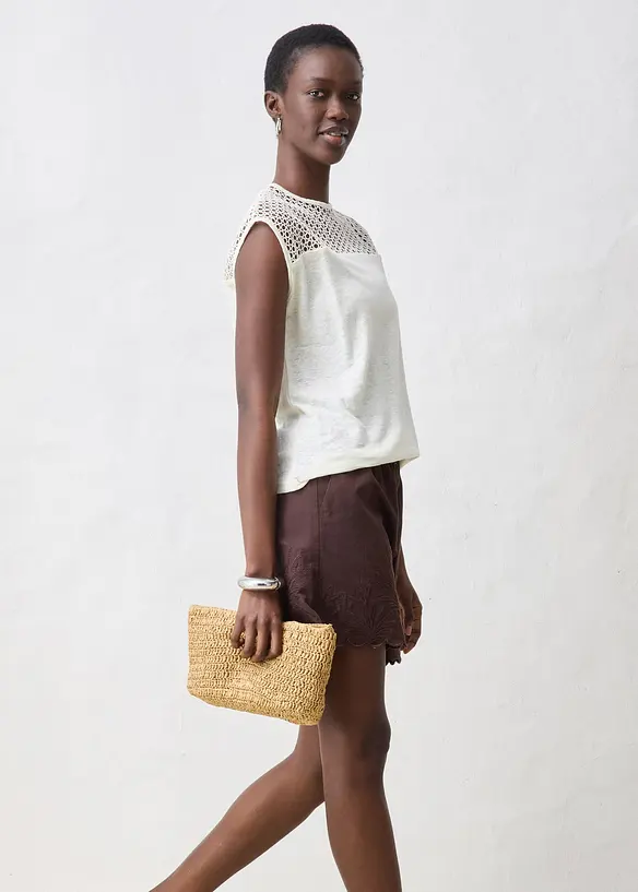 Top 100% lin, bonprix