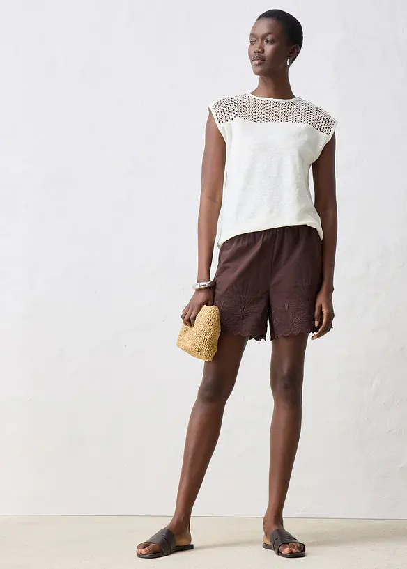 Top 100% lin, bonprix