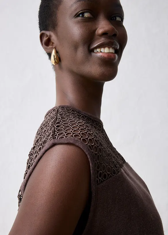 Top 100% lin, bonprix