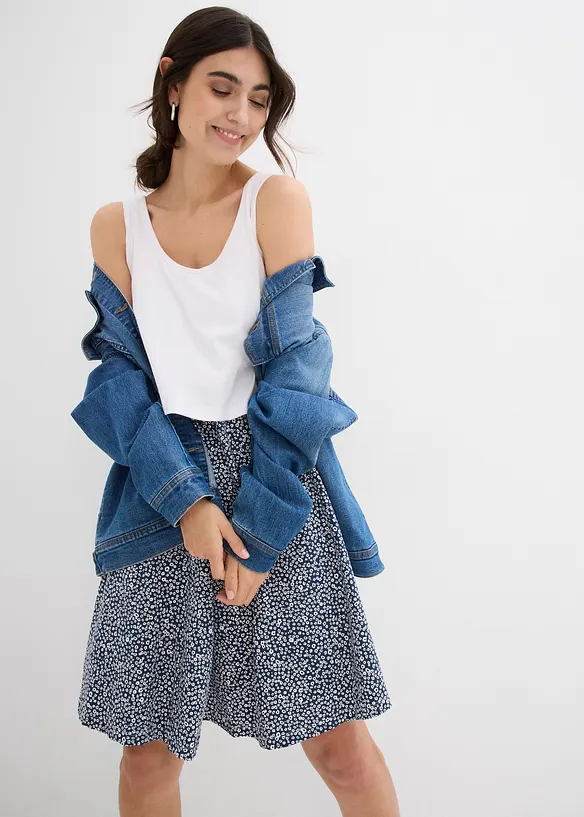 Robe 2en 1 de grossesse et d'allaitement en jersey coton, bonprix