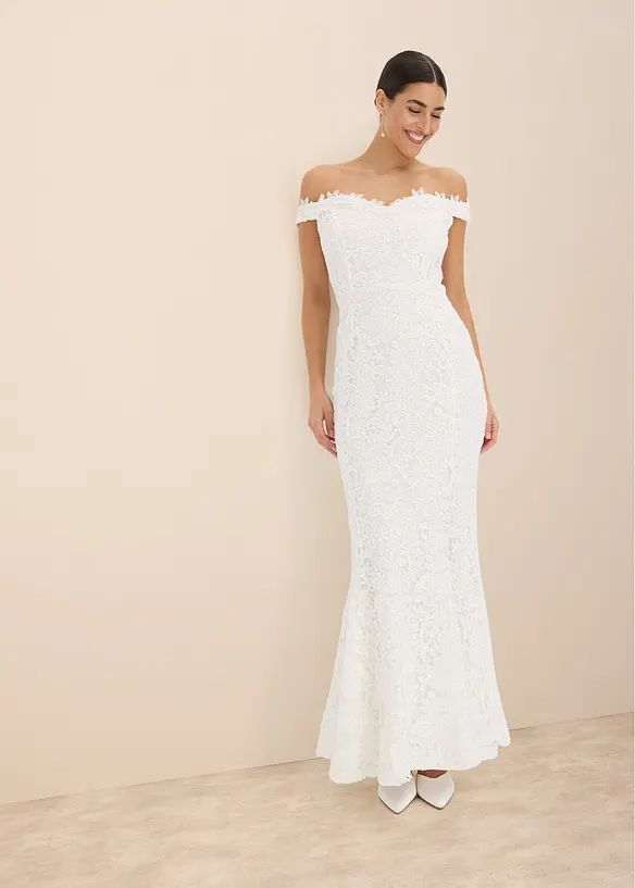 Robe de mariée en dentelle, bonprix