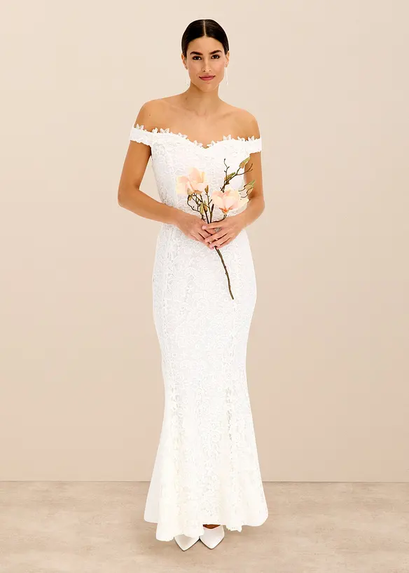 Robe de mariée en dentelle, bonprix