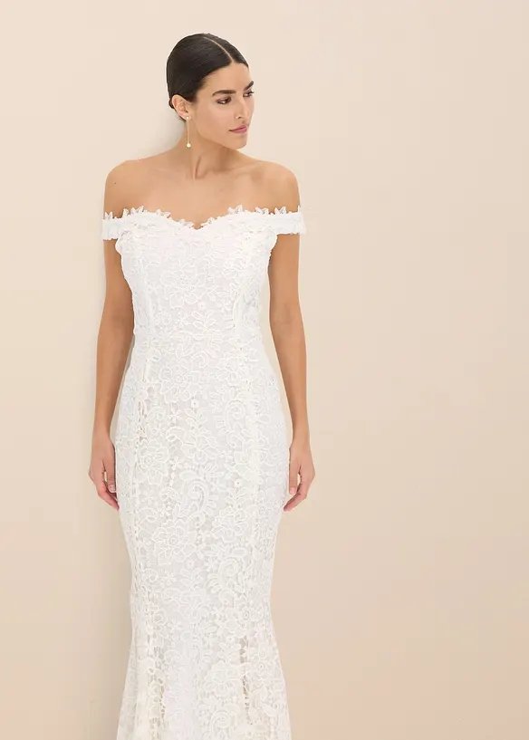 Robe de mariée en dentelle, bonprix