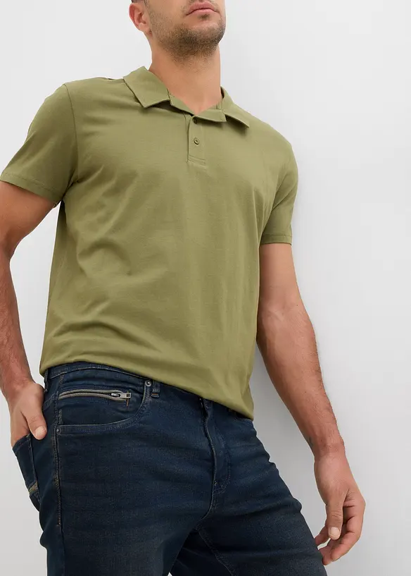 Bermuda en jean extensible, Slim, bonprix