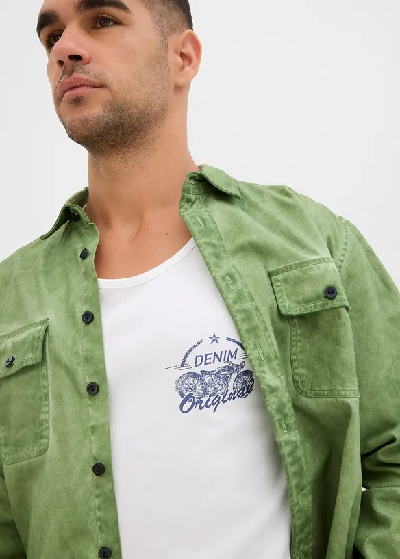 Lot de 3 débardeurs 100% coton, bonprix