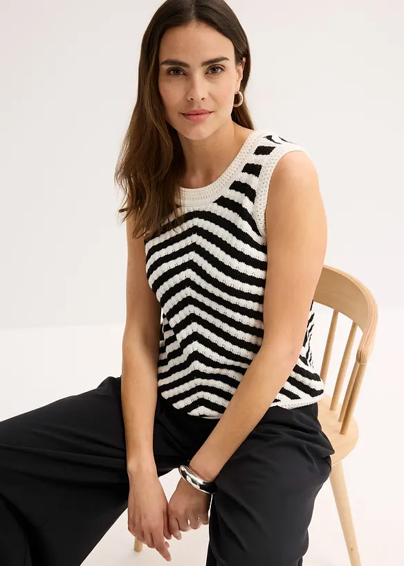 Top en maille, bonprix