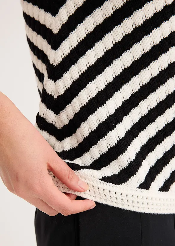 Top en maille, bonprix