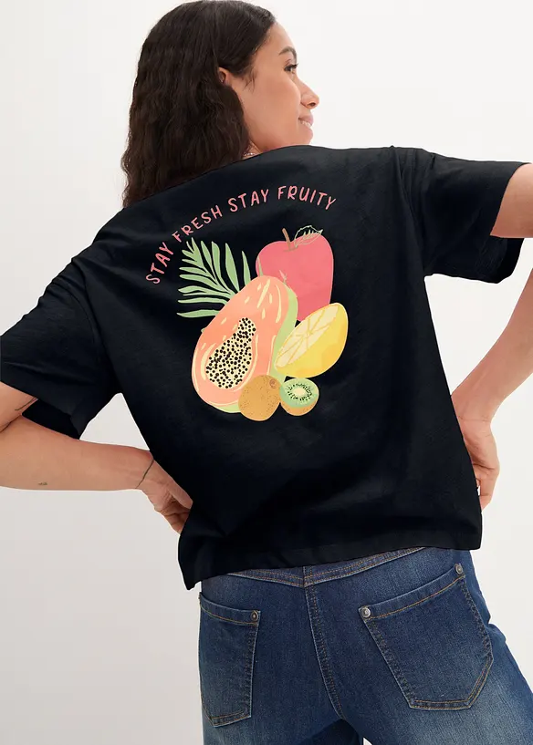 T-shirt oversize à imprimé, bonprix