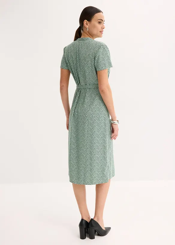 Robe-chemise à pois, bonprix