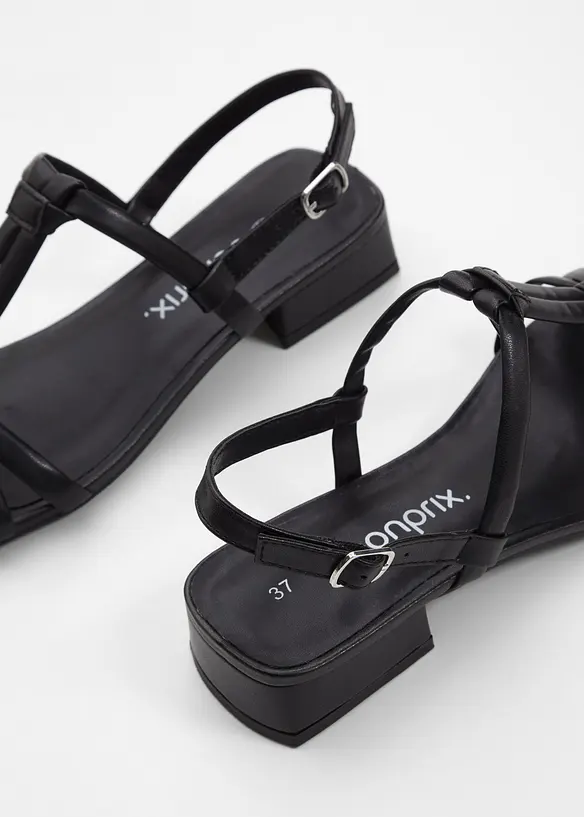 Sandales à talons, bonprix