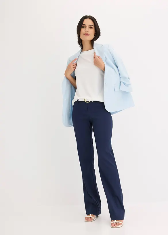 Pantalon extensible, bootcut, bonprix