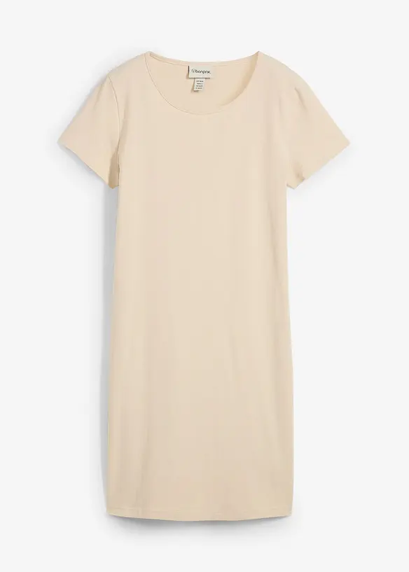 Robe en jersey coton extensible, bonprix
