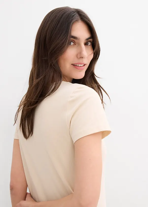 Robe en jersey coton extensible, bonprix