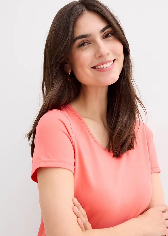 Robe en jersey coton extensible, bonprix