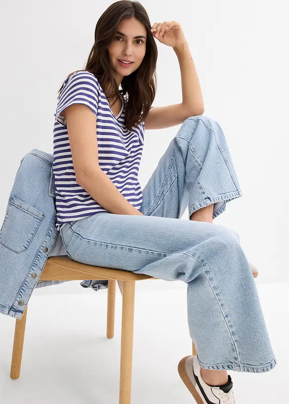 T-shirt rayé, bonprix