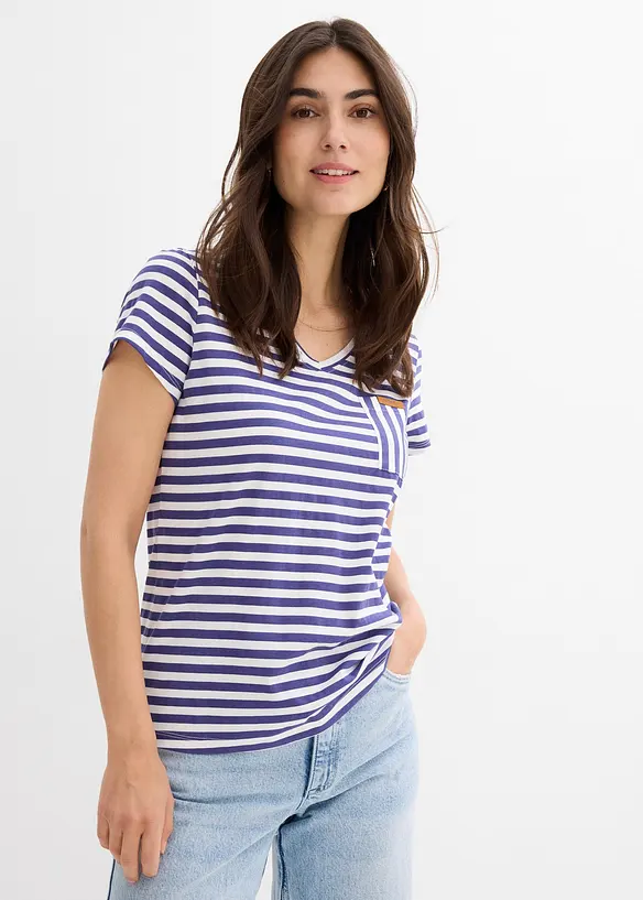 T-shirt rayé, bonprix