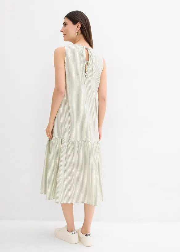 Robe midi trapèze, bonprix