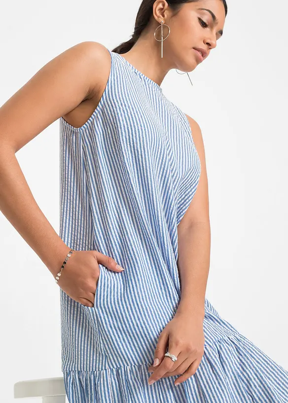 Robe midi trap&egrave;ze, bonprix