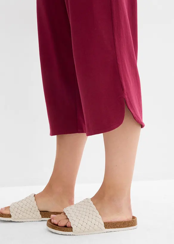 Pantalon en jersey coton extensible, bonprix