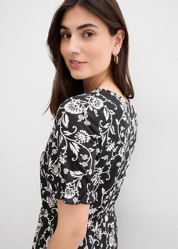 Robe fluide en jersey viscose, bonprix