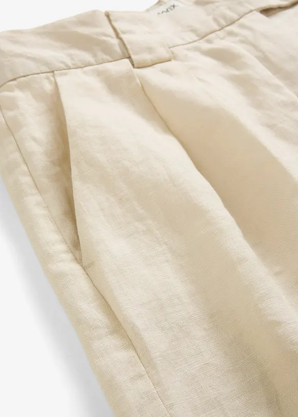 Bermuda 100 % lin, bonprix