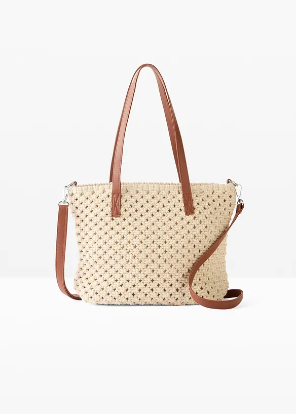 Sac à main aspect macramé, bonprix