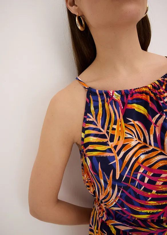 Robe imprimée en jersey, bonprix