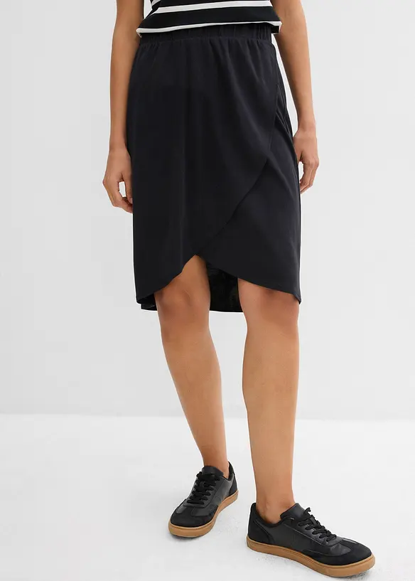 Jupe fluide en jersey viscose, bonprix