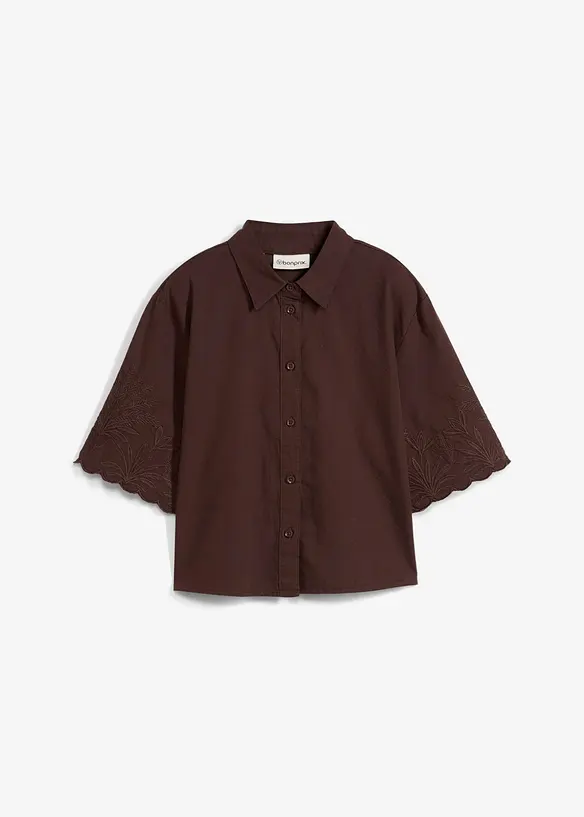 Chemisier court avec soie, bonprix