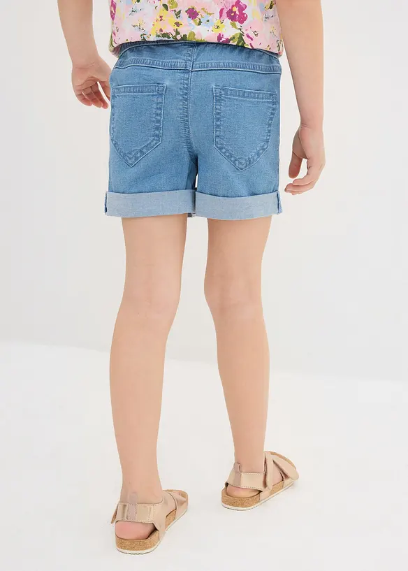 Short en jean, taille mi-haute, bonprix