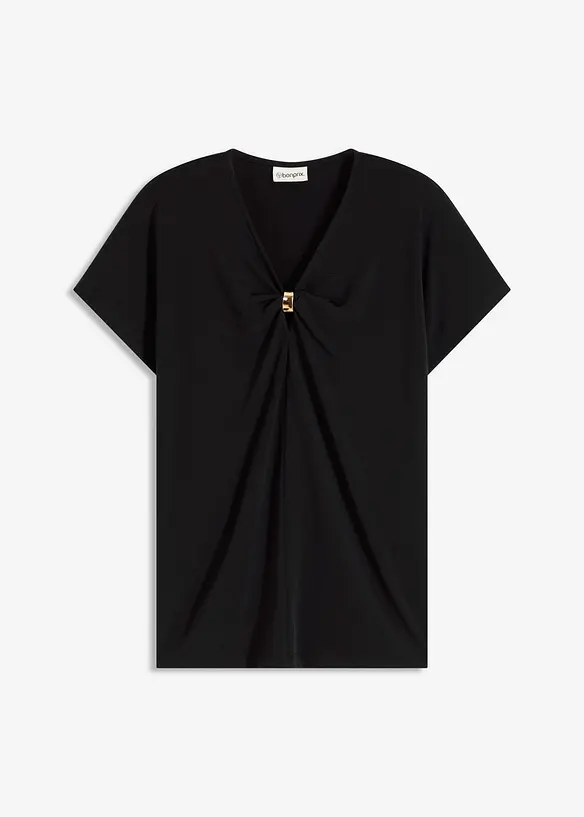 T-shirt avec anneau décoratif, bonprix