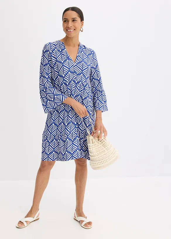 Robe-tunique en doux jersey de viscose, bonprix