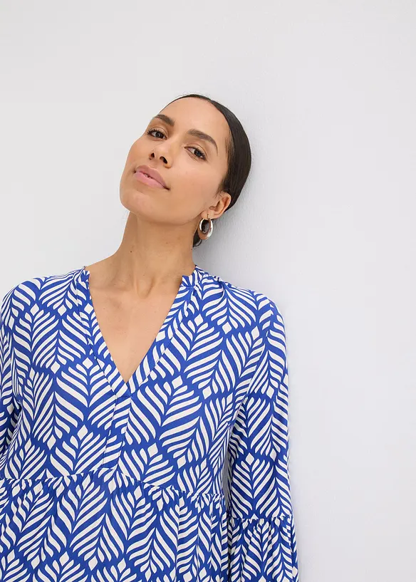 Robe-tunique en doux jersey de viscose, bonprix